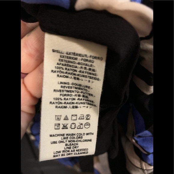 NWT Free People Louise Smocked Dress in Blue Combo - Picture 6 of 6